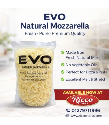 جبن موزريللا جاموسي ايفو ٩٠٠ جرام